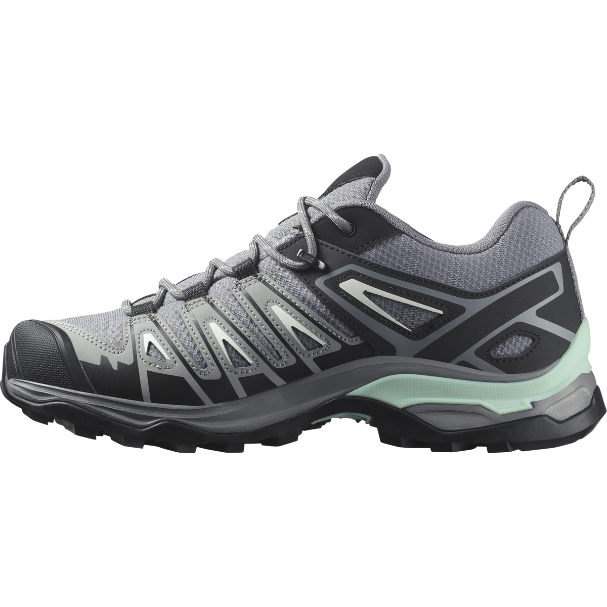 Salomon EXVANTAGE WATERPROOF Femme - Quiet Shade / Sharkskin / Clearly Aqua - vue 3
