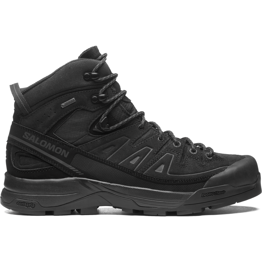 Salomon X-ALP MID LEATHER GORE-TEX Unisex - Black / Black / Asphalt