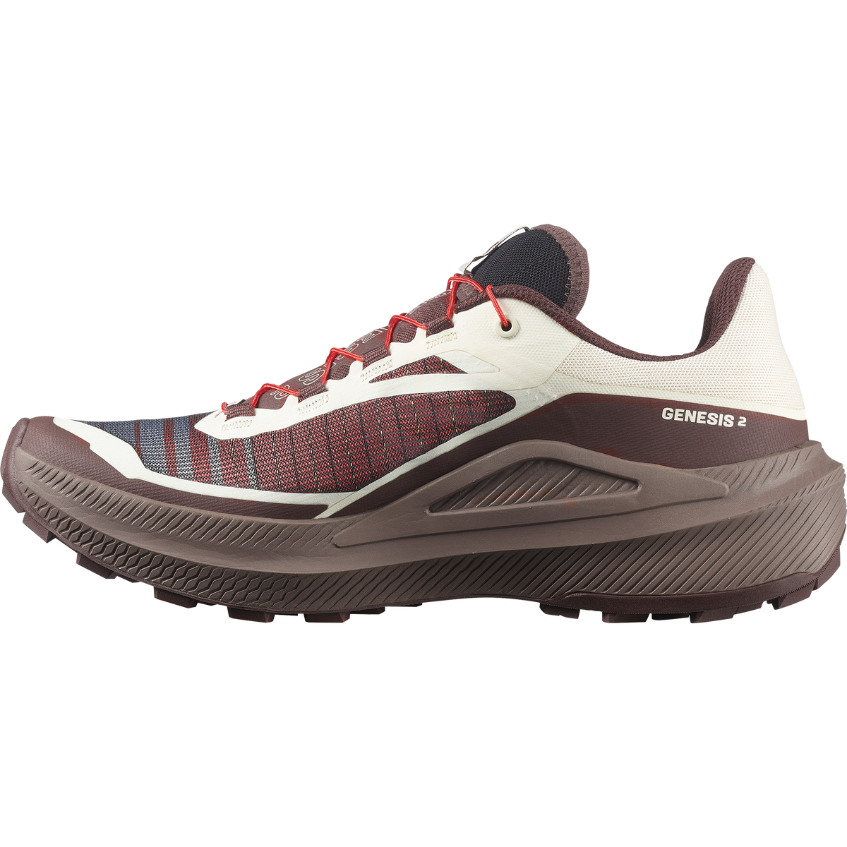 Salomon GENESIS 2 Homme - Vanilla Ice / Iron / Lava Falls - vue 4
