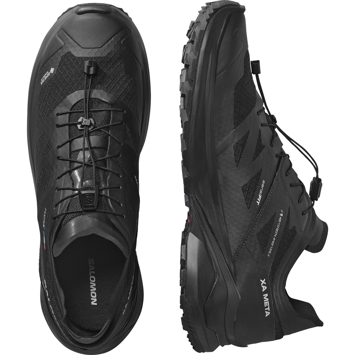 Salomon XA META GORE-TEX MADE IN FRANCE Homme - Black / Black / Black - vue 2