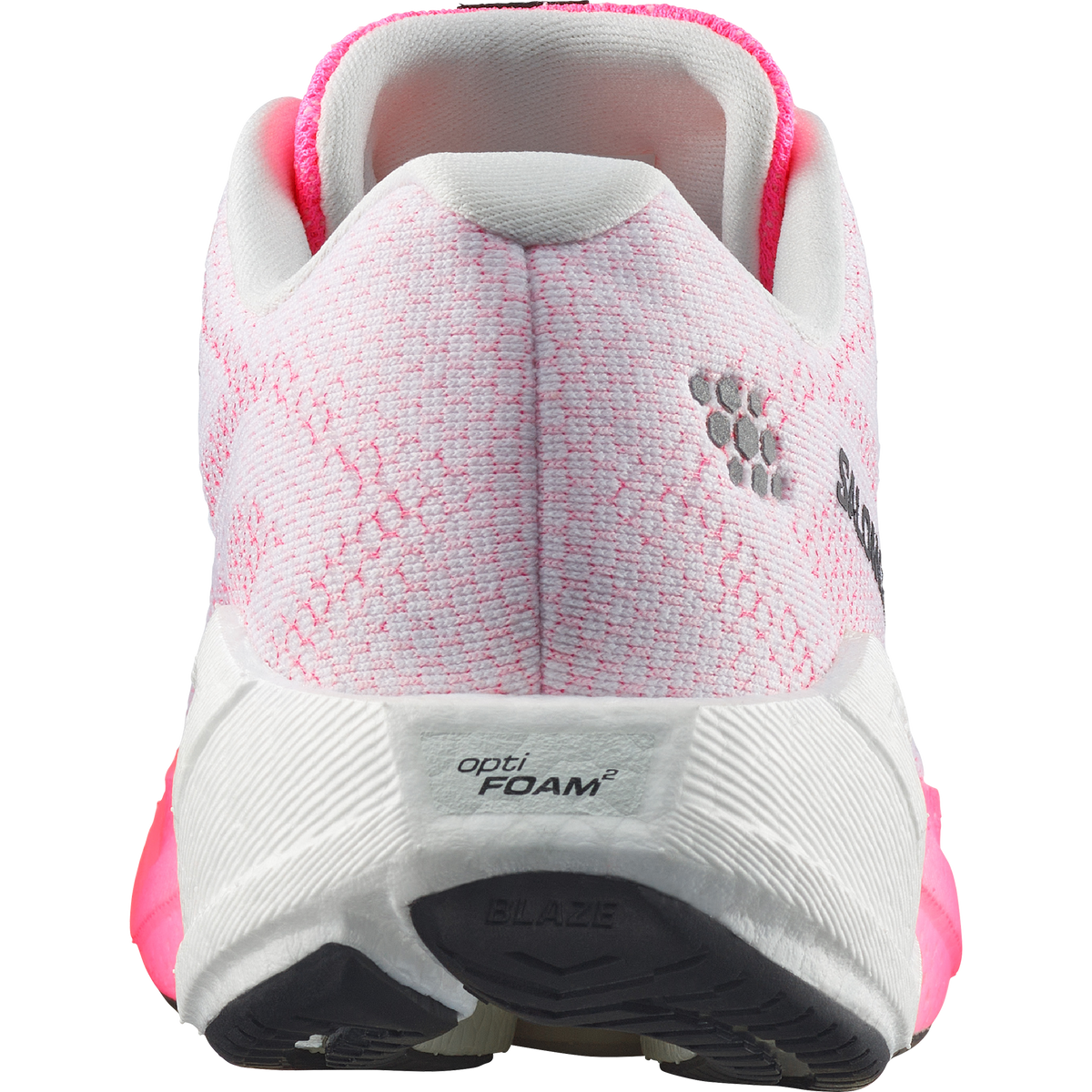 Salomon AERO BLAZE 4 Femme - White / Knockout Pink / Black - vue 6