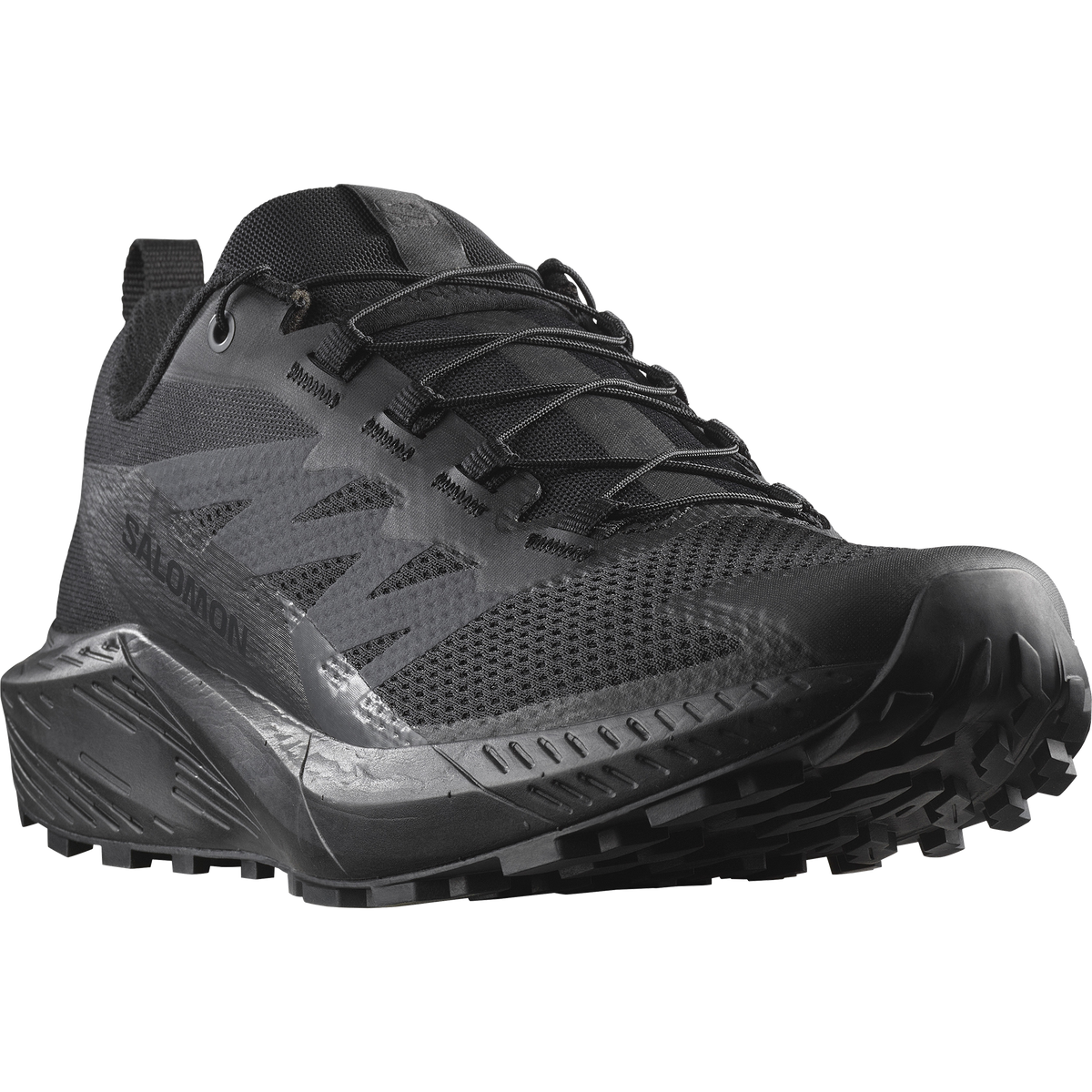 Salomon SENSE RIDE 5 SR Unisexe - Black / Black / Phantom - vue 5