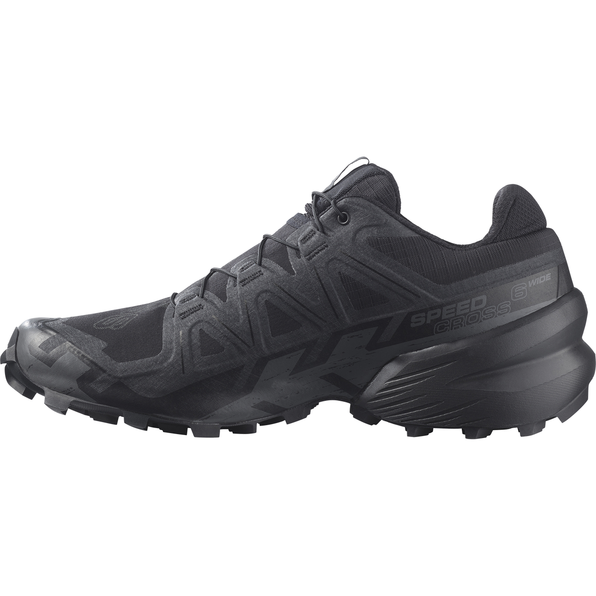 Salomon SPEEDCROSS 6 WIDE Homme - Black / Black / Phantom - vue 3