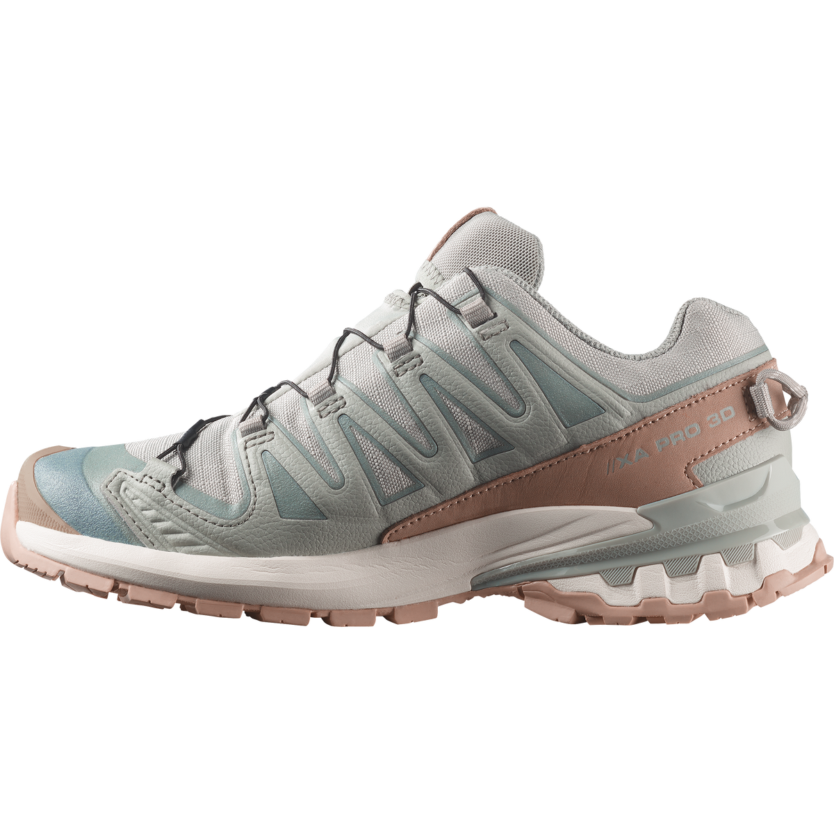 Salomon XA PRO 3D V9 GORE-TEX LIFELONG Femme - Wrought Iron / Oxford Tan / Vanilla Ice - vue 3