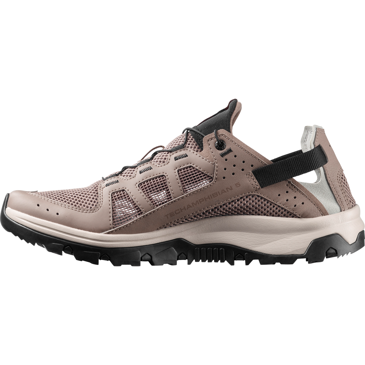 Salomon TECHAMPHIBIAN 5 Homme - Walnut / Wrought Iron / Black - vue 4