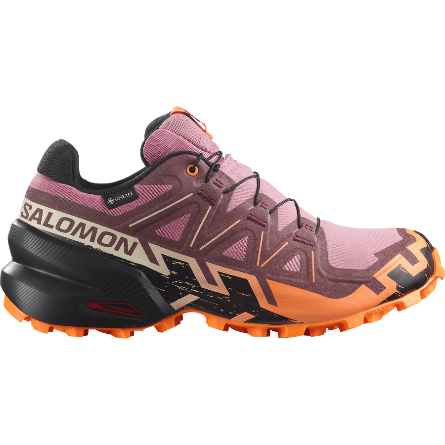 Salomon SPEEDCROSS 6 GORE-TEX Mujer - Dusky Orchid / Huckleberry / Nectarine