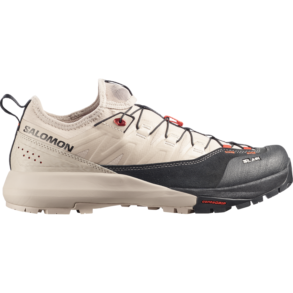 Salomon S/LAB ALPINWAY Unisexe - Goat / Black / Fiery Red