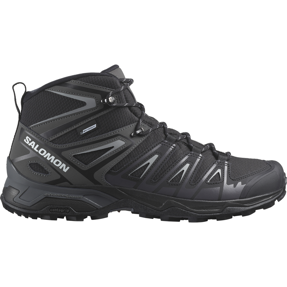 Salomon EXVANTAGE MID WATERPROOF Homme - Black / Magnet / Sharkskin
