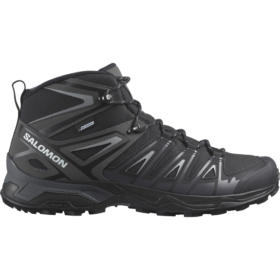 Salomon EXVANTAGE MID WATERPROOF Hombre - Black / Magnet / Sharkskin