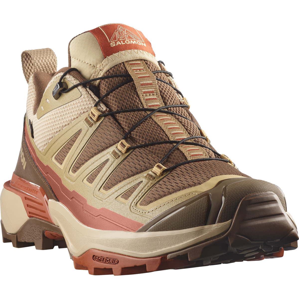 Salomon X ULTRA 360 EDGE GORE-TEX Homme - Dark Earth / Safari / Arabian Spice - vue 5