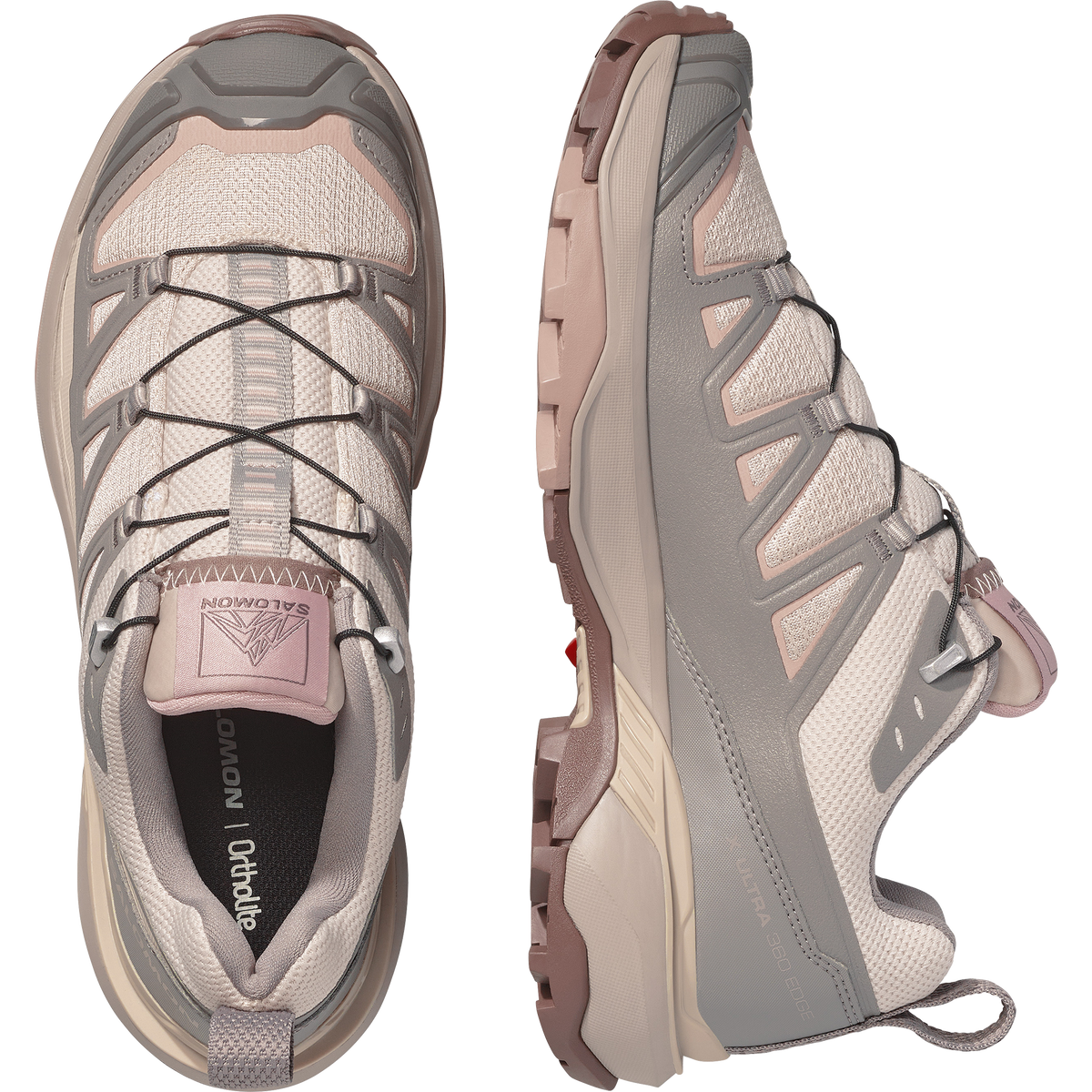 Salomon X ULTRA 360 EDGE Femme - Cloudburst / Paloma / Shadow Gray - vue 2