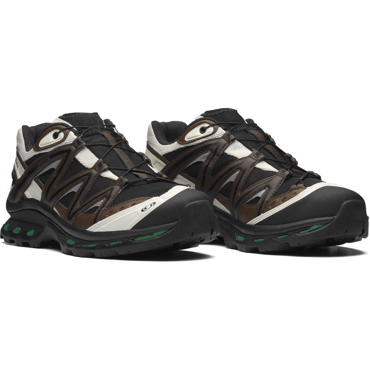 Salomon XT-QUEST GORE-TEX Unisexe - Black / Delicioso / Green Jacket - vue 3