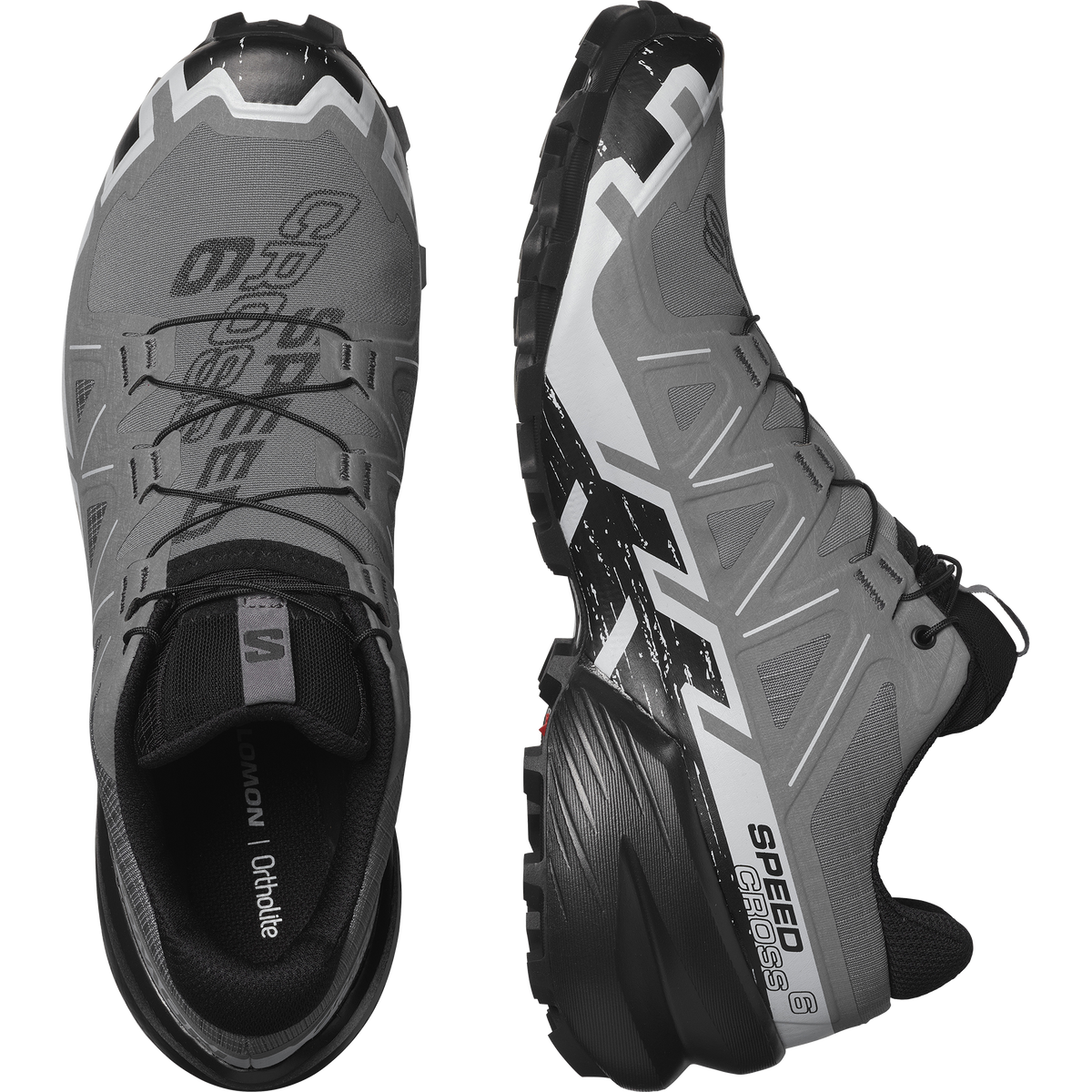 Salomon SPEEDCROSS 6 Homme - Quiet Shade / Black / Pearl Blue - vue 2