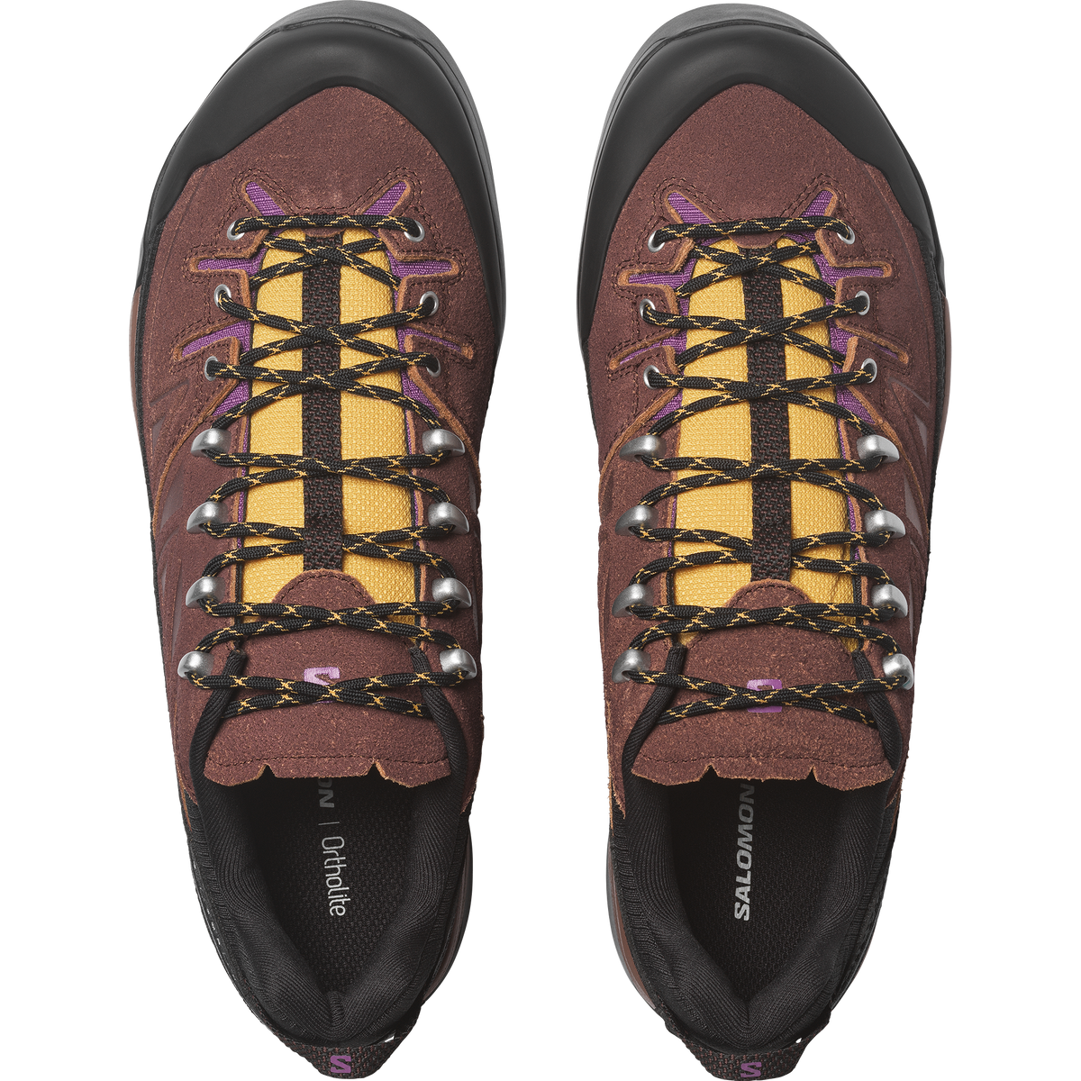 Salomon X-ALP EXPEDITION Unisexe - Black / Bitter Chocolate / Concord Grape - vue 4