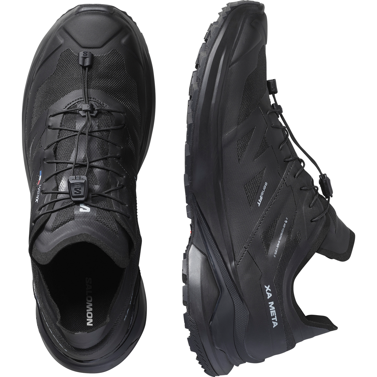 Salomon XA META MADE IN FRANCE Homme - Black / Black / Black - vue 2