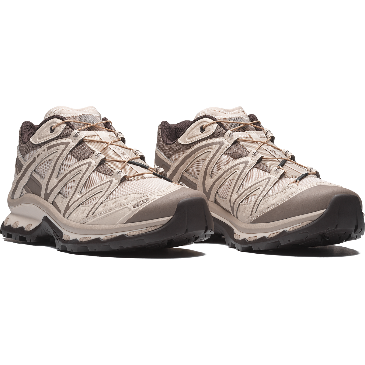 Salomon XT-QUEST Unisexe - Tapioca / Walnut / Black Coffee - vue 3