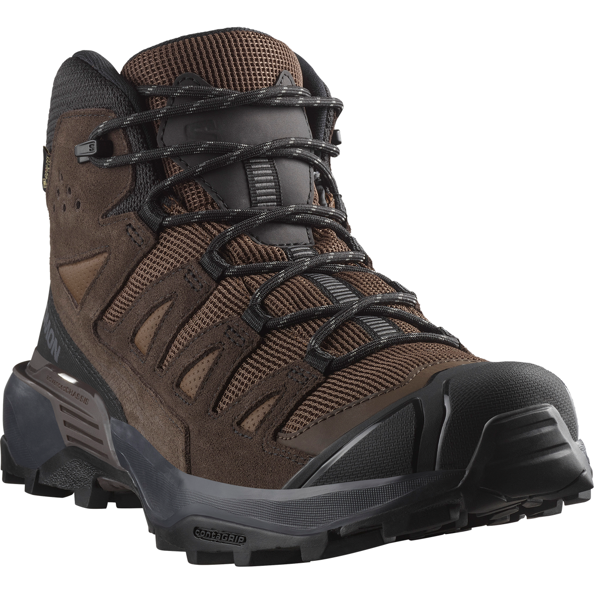 Salomon X ULTRA 360 LEATHER MID GORE-TEX Homme - Dark Earth / Delicioso / Castlerock - vue 5