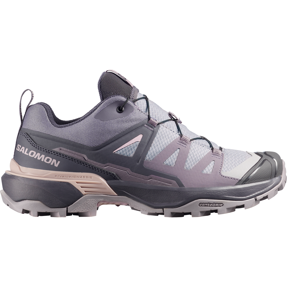 Salomon X ULTRA 360 Femme - Gull / Nine Iron / Shadow Gray