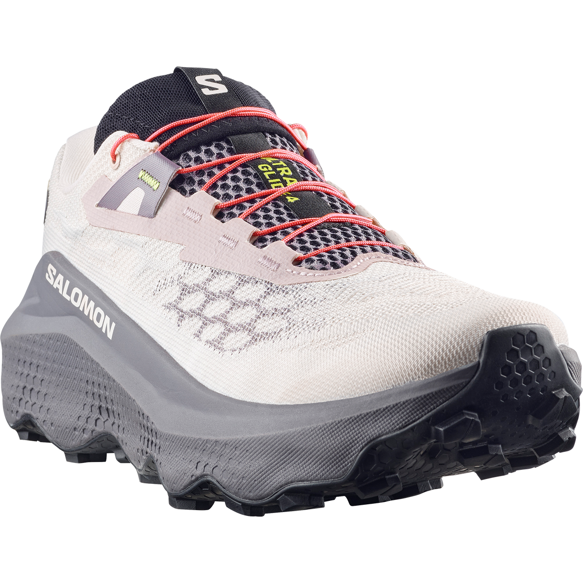 Salomon ULTRA GLIDE 4 WIDE Unisexe - Lilac Ash / Excalibur / Pink Yarrow - vue 4
