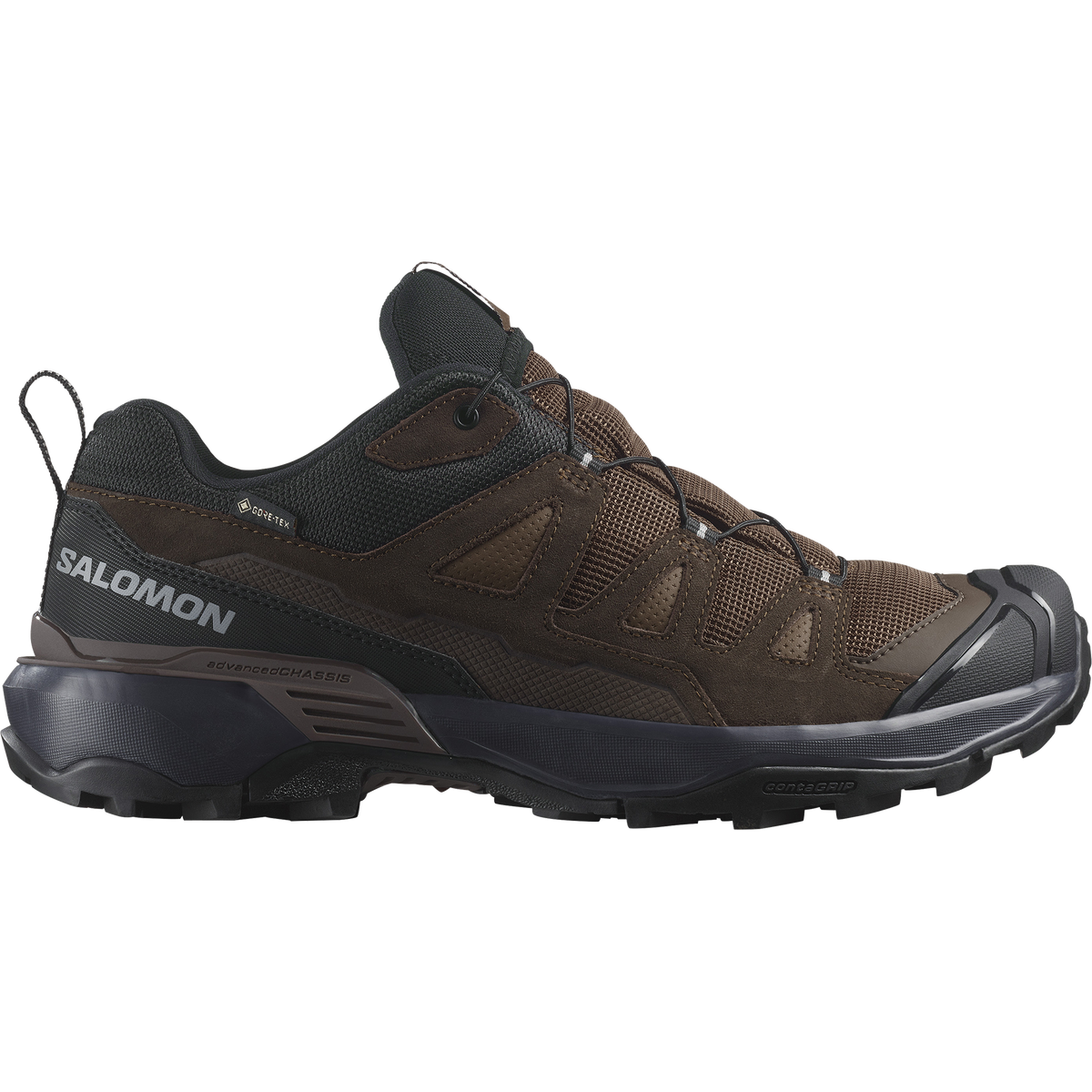 Salomon X ULTRA 360 LEATHER GORE-TEX Homme - Dark Earth / Delicioso / Sharkskin