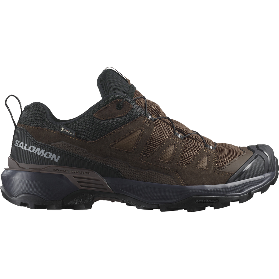 Salomon X ULTRA 360 LEATHER GORE-TEX Hombre - Dark Earth / Delicioso / Sharkskin