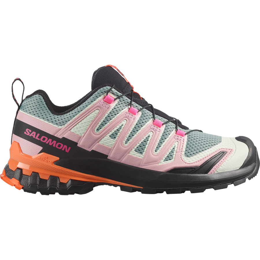 Salomon XA PRO 3D V9 STORM Mujer - Green Milieu / Black / Dragon Fire