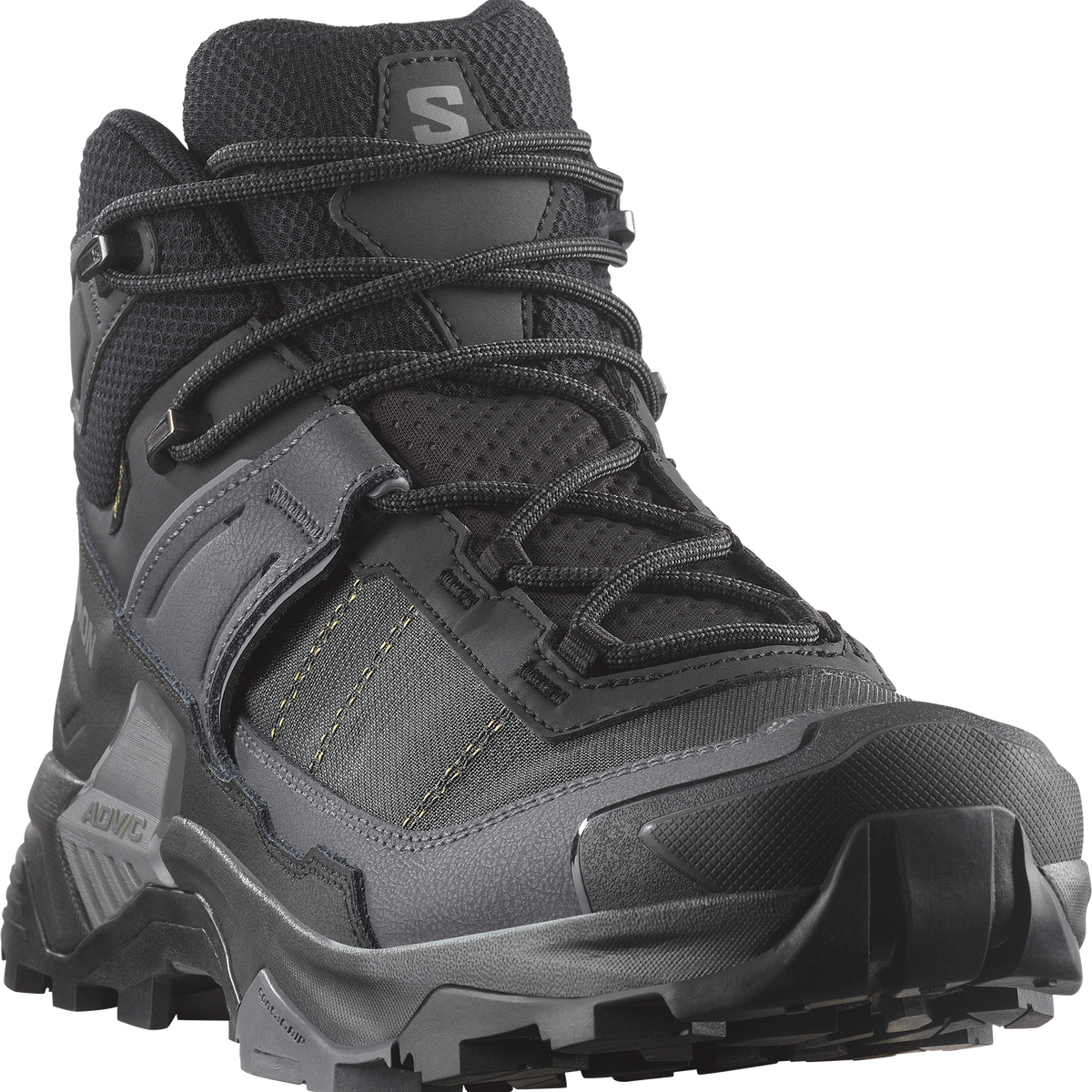 Salomon X ULTRA 5 MID GORE-TEX Homme - Black / Asphalt / Castlerock - vue 4