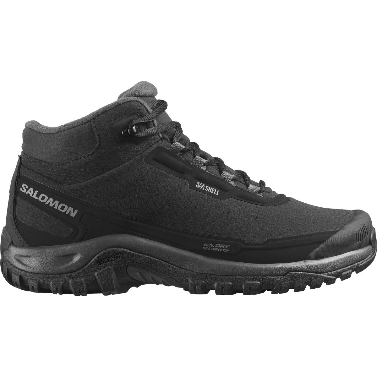 Salomon SHELTER WATERPROOF Homme - Black / Asphalt / Castlerock
