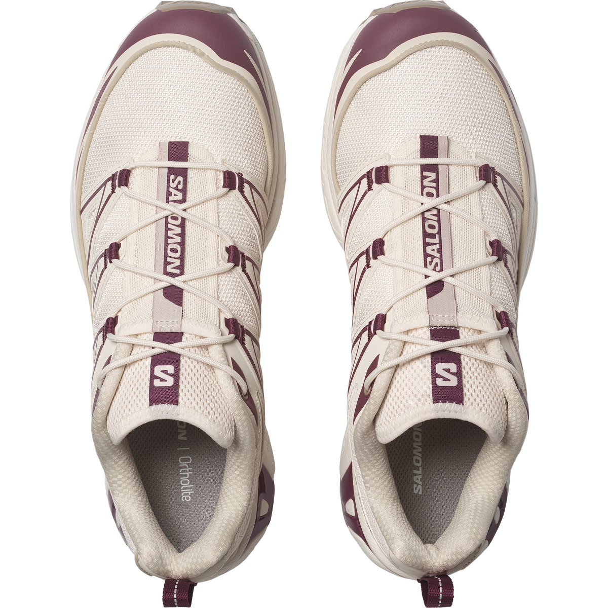 Salomon XT-6 EXPANSE Unisexe - Vanilla Ice / Maroon Banner / Almond Milk - vue 2
