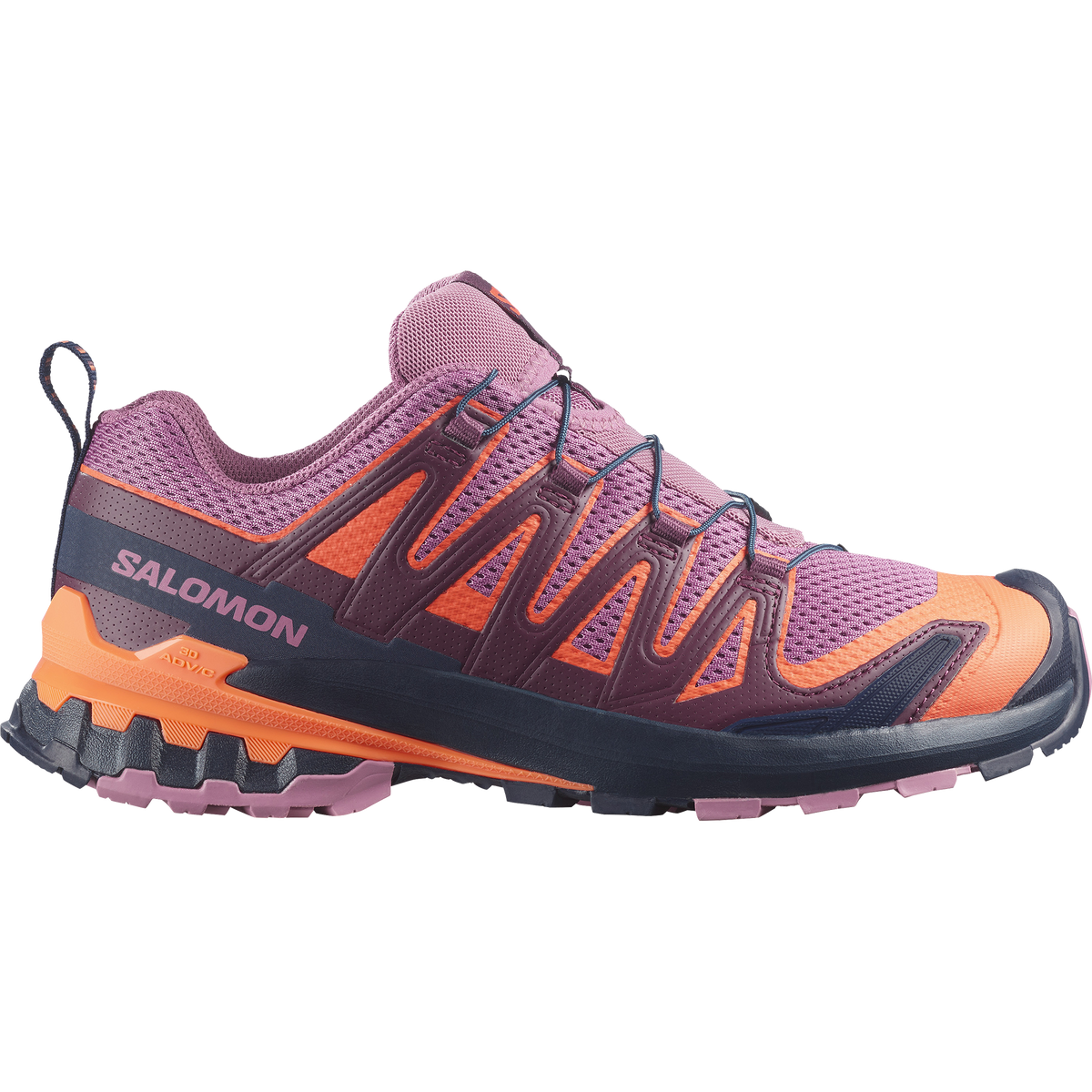 Salomon XA PRO 3D V9 Femme - Dusky Orchid / Huckleberry / Nectarine