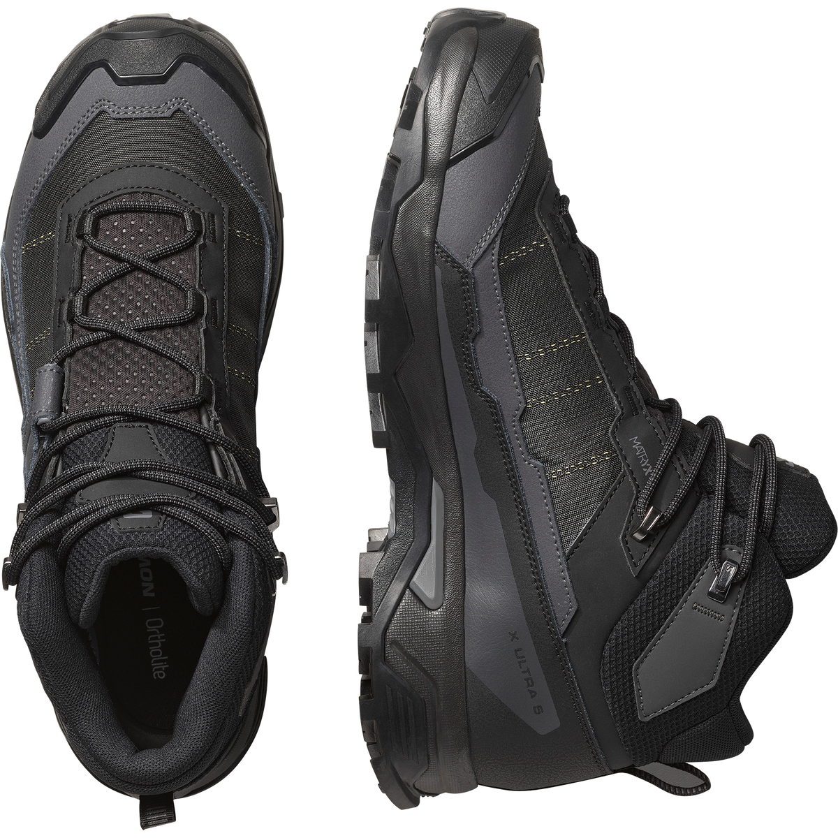 Salomon X ULTRA 5 MID GORE-TEX Homme - Black / Asphalt / Castlerock - vue 2
