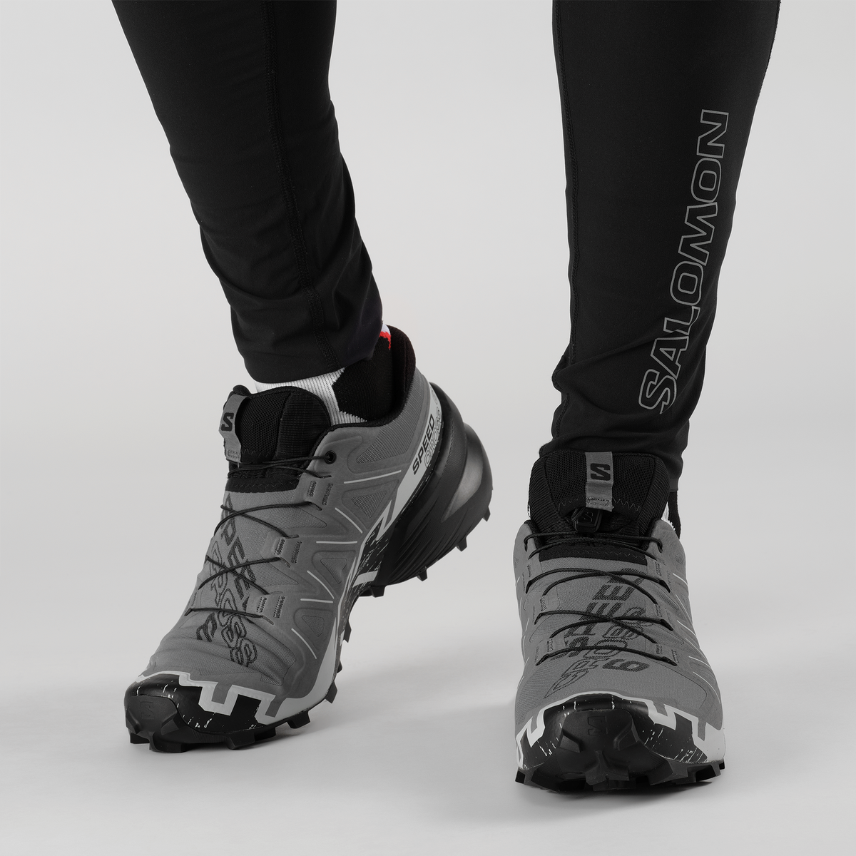 Salomon SPEEDCROSS 6 Homme - Quiet Shade / Black / Pearl Blue - vue 5