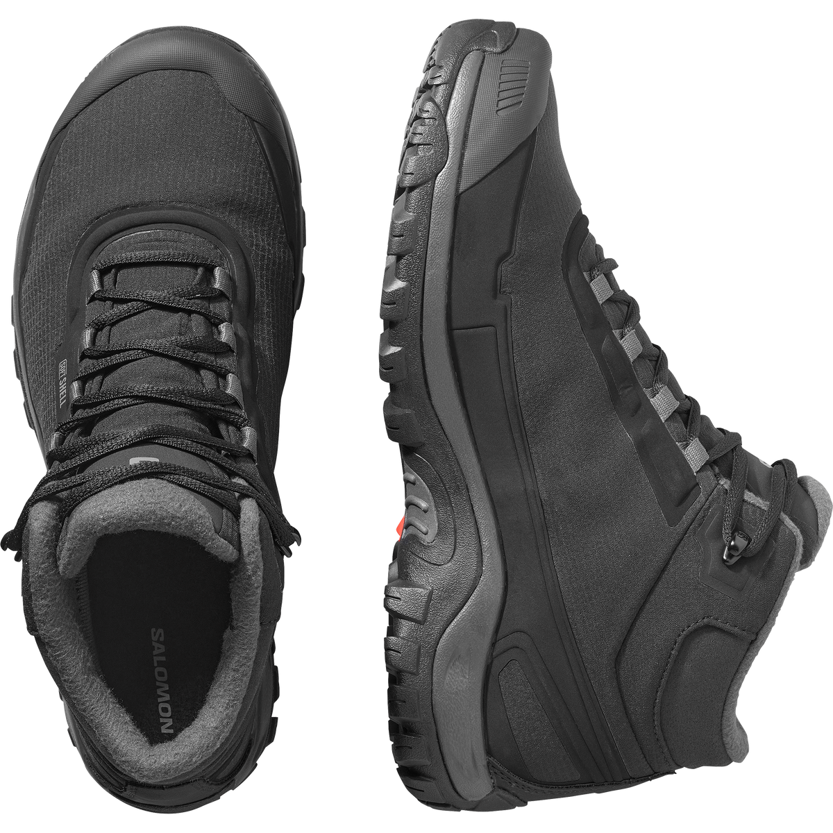 Salomon SHELTER WATERPROOF Homme - Black / Asphalt / Castlerock - vue 2