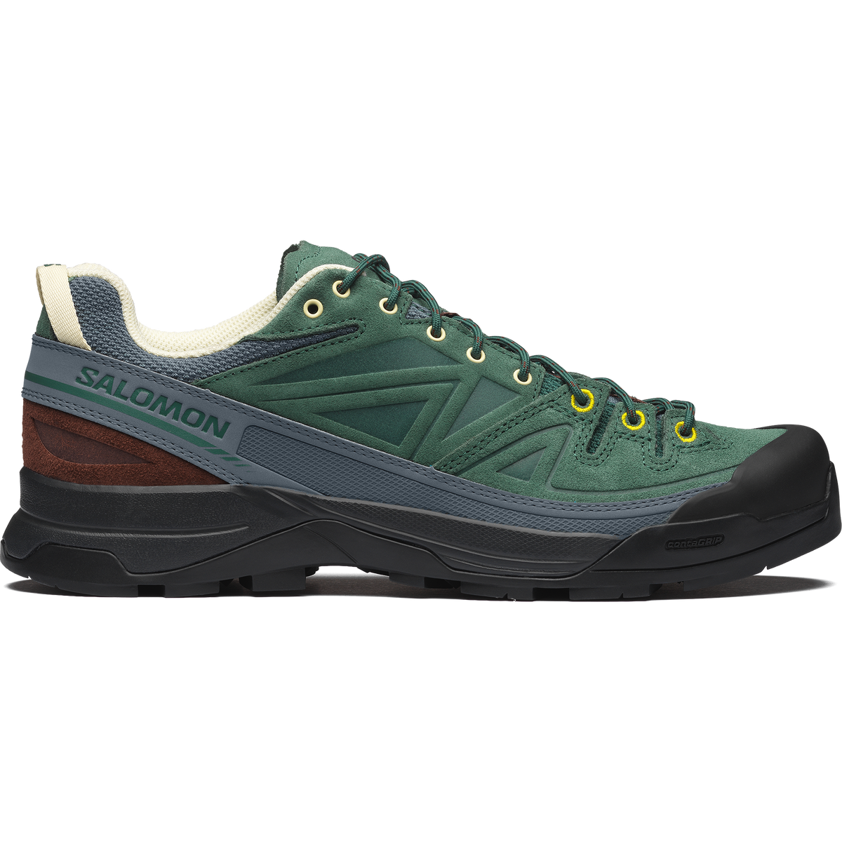 Salomon X-ALP LEATHER Unisexe - Bistro Green / Stormy Weather / Black