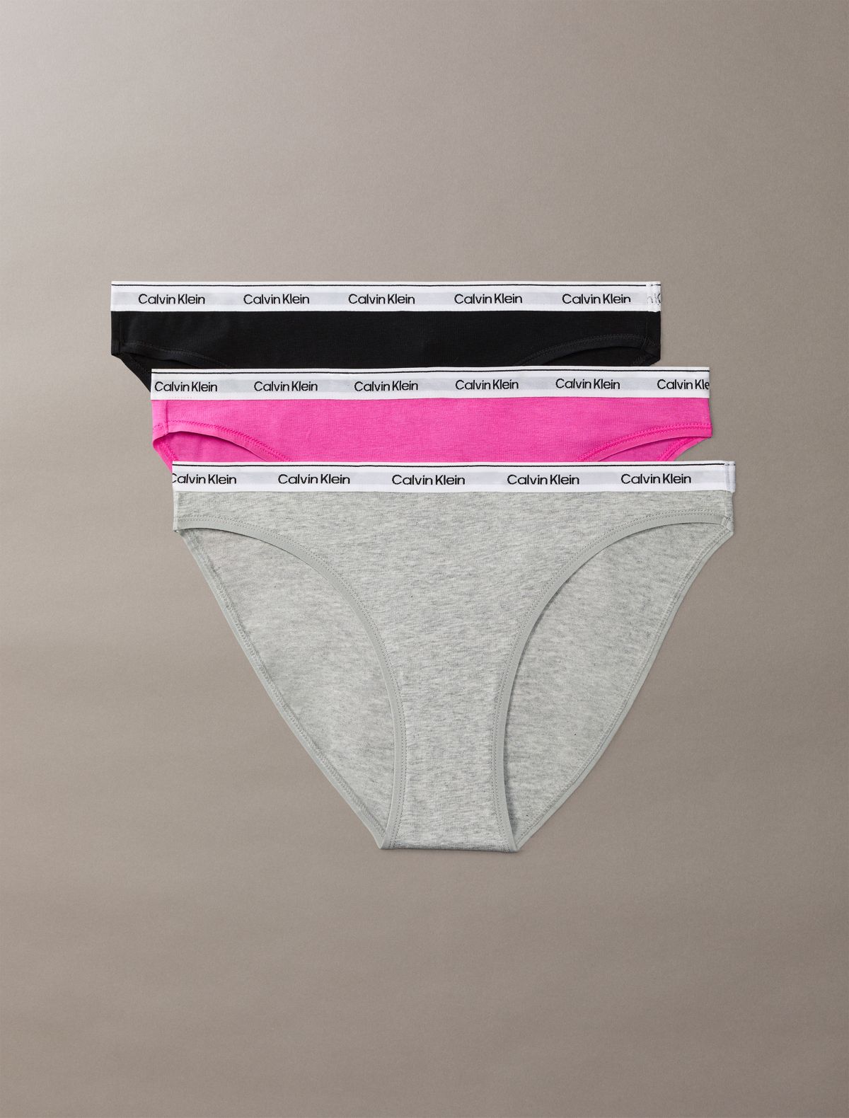 Icon Logo 3-Pack Bikini - Stunning Orchid