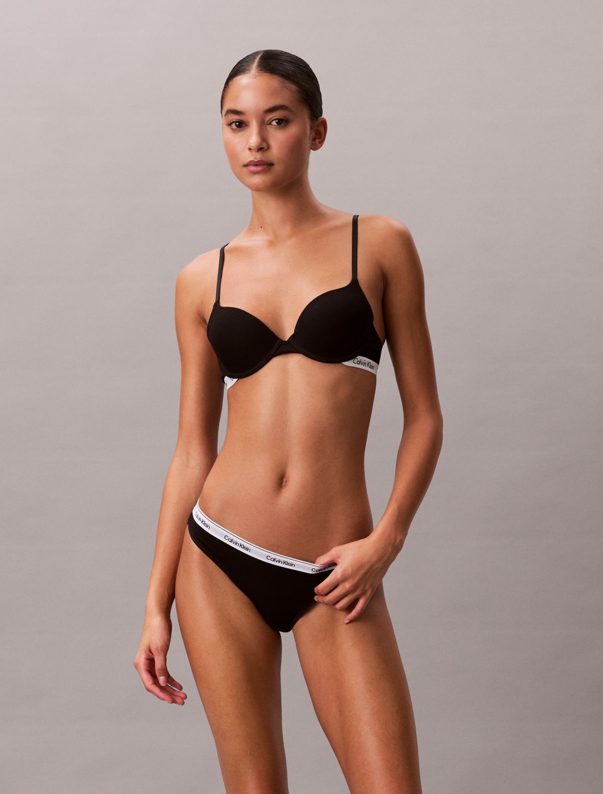 Icon Logo 3-Pack Bikini - Black