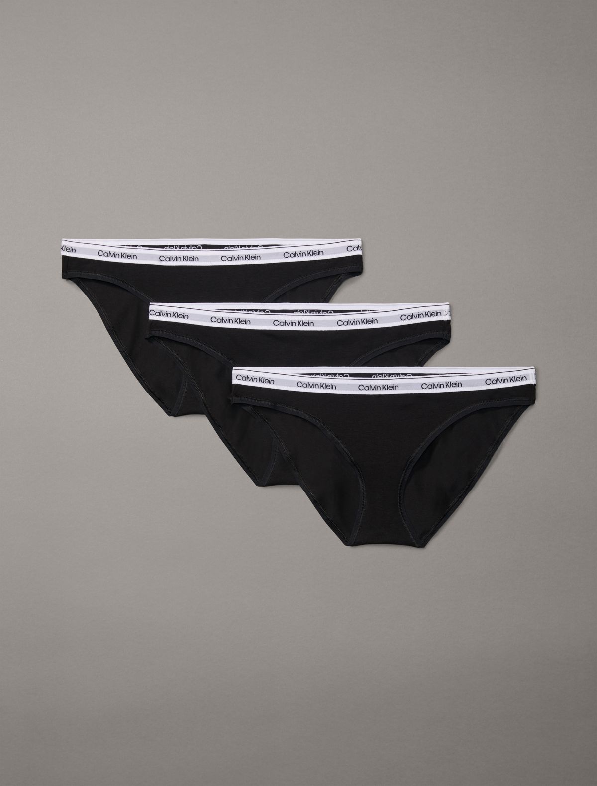 Icon Logo 3-Pack Bikini - Black