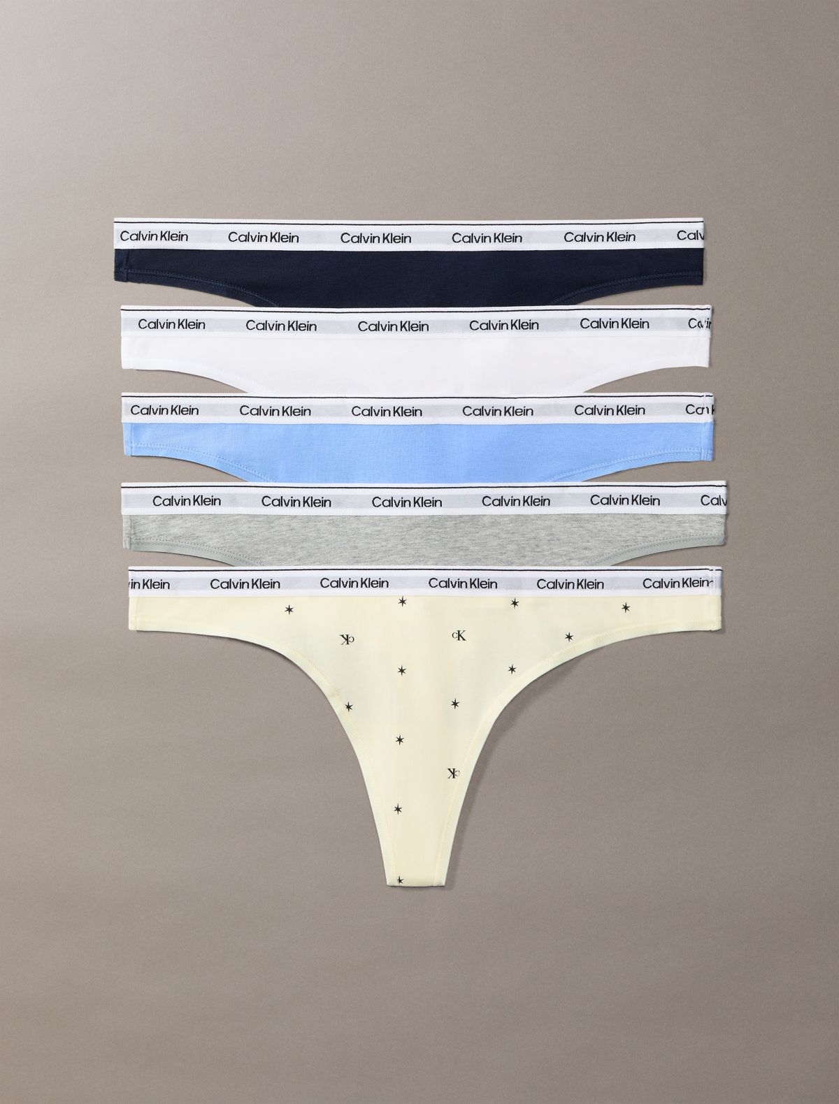 Icon Logo 5-Pack Thong - Shoreline Blue Multi