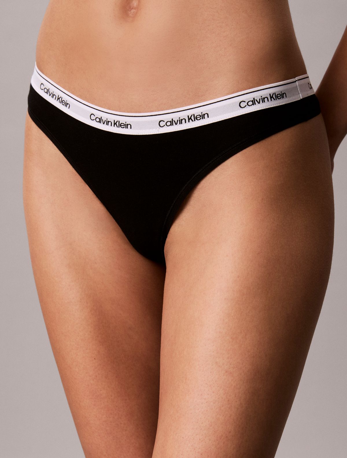 Icon Logo 5-Pack Thong - Grey Heather Multi