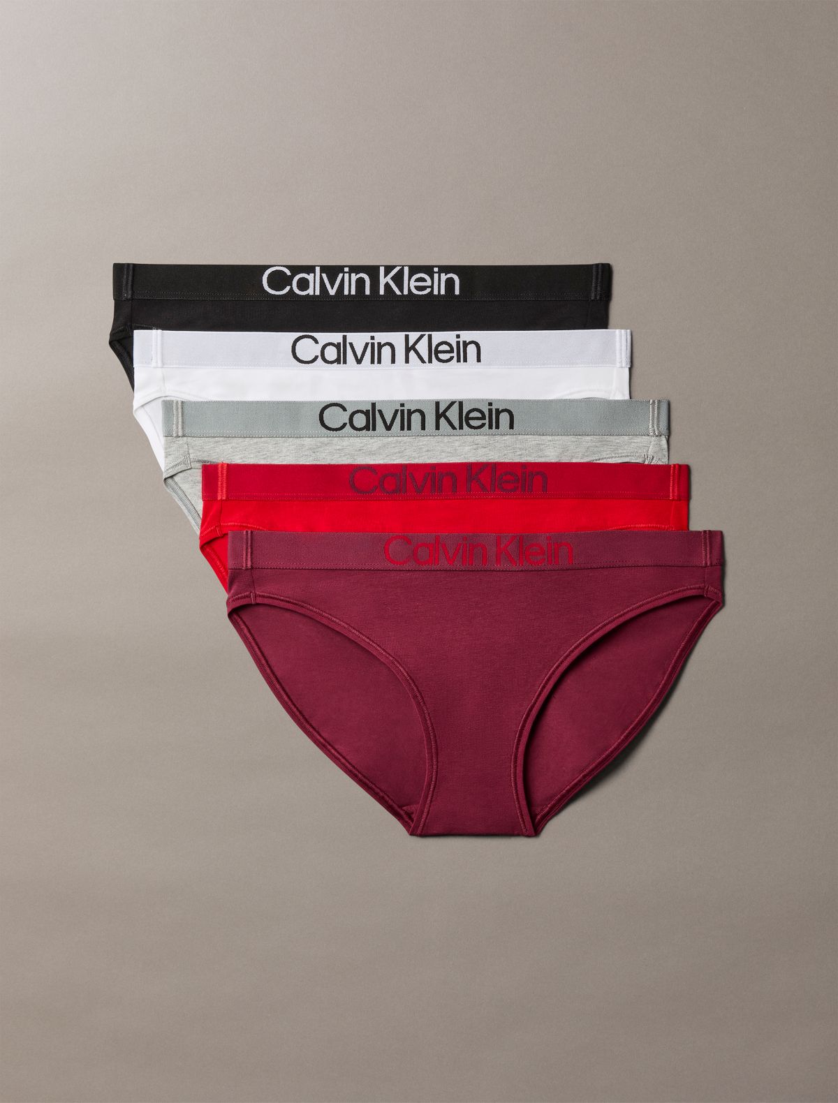 Maximum Cotton 5-Pack Bikini - Established Red Multi