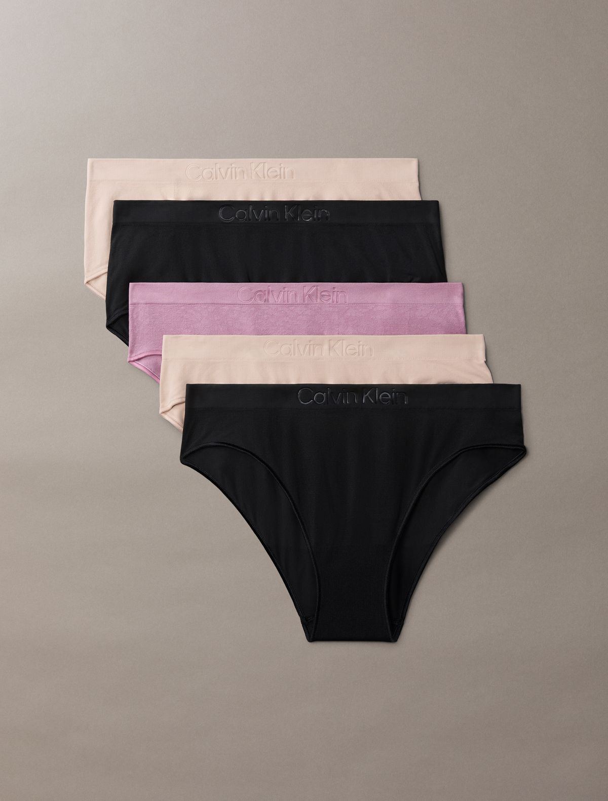 Bonded Flex Seamless 5-Pack Mixed Bikini Brief - Dusty Orchid Multi