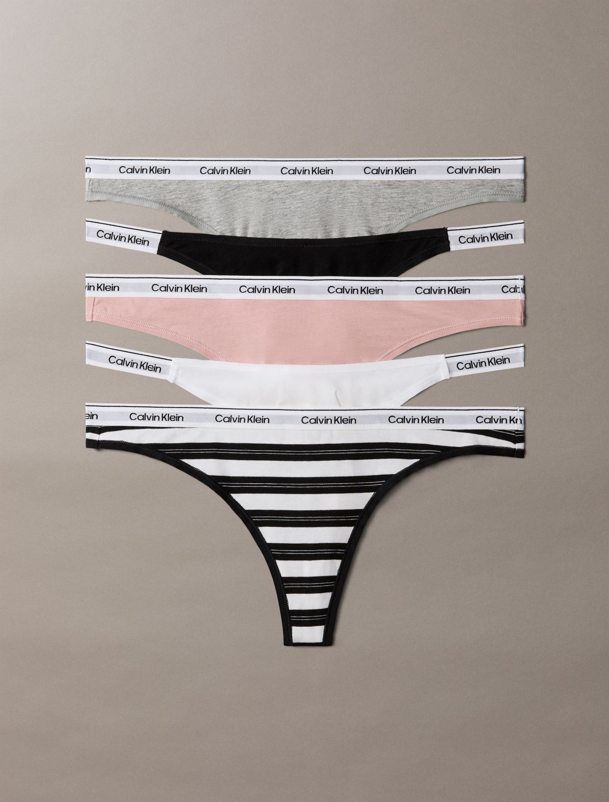 Icon Logo 5-Pack Mixed Thong - Multi