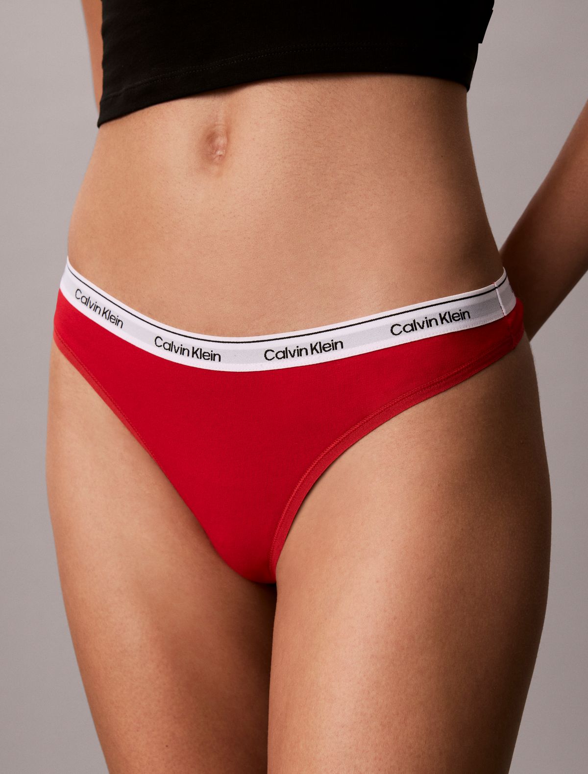 Icon Logo 5-Pack Mixed Thong - Established Red Multi