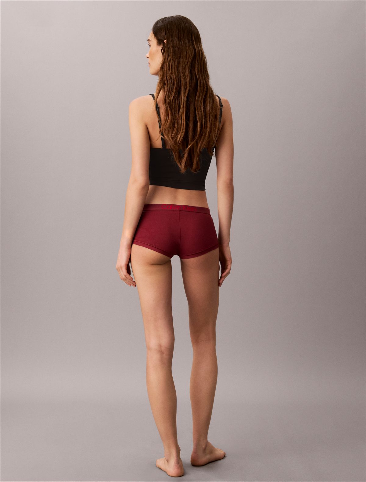 Extra Soft Cotton Stretch 5-Pack Boyshort - Established Red Multi