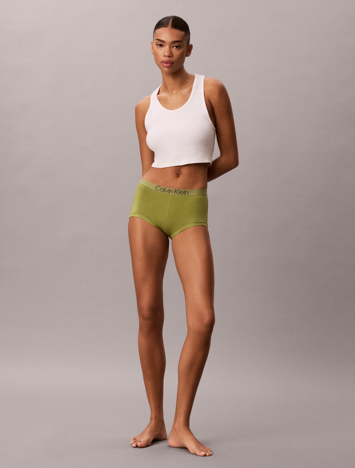 Extra Soft Cotton Stretch 5-Pack Boyshort - Iguana Multi