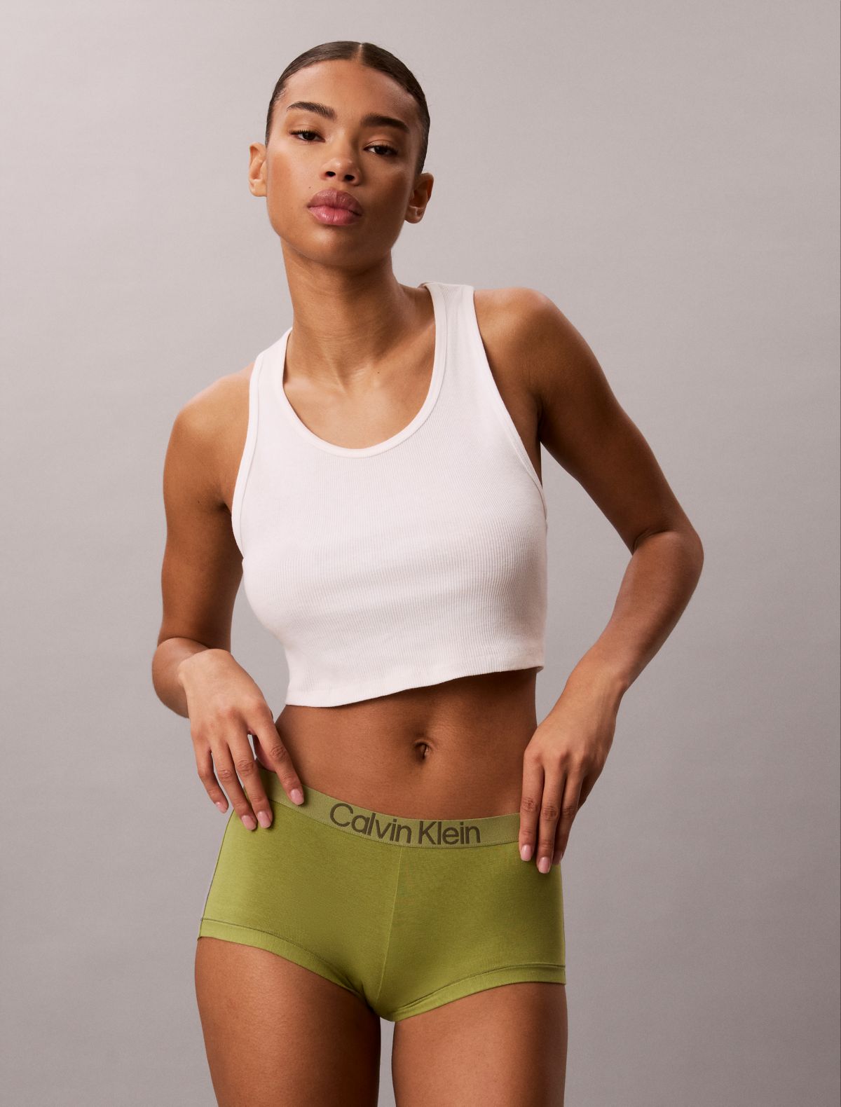 Extra Soft Cotton Stretch 5-Pack Boyshort - Iguana Multi