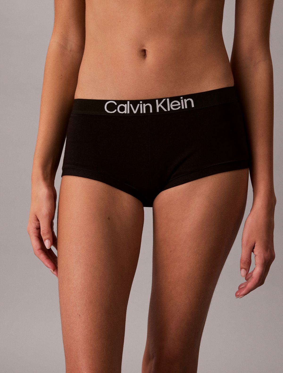 Extra Soft Cotton Stretch 5-Pack Boyshort - Black