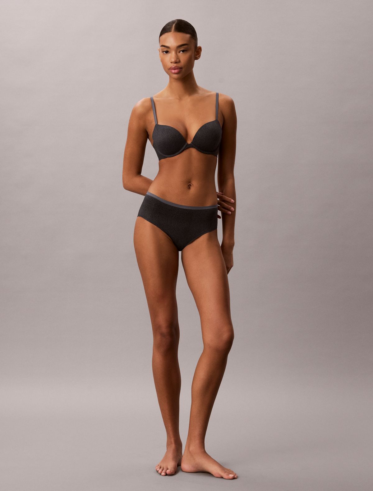 Perfectly Fit Push Up Plunge Bra - Stingray