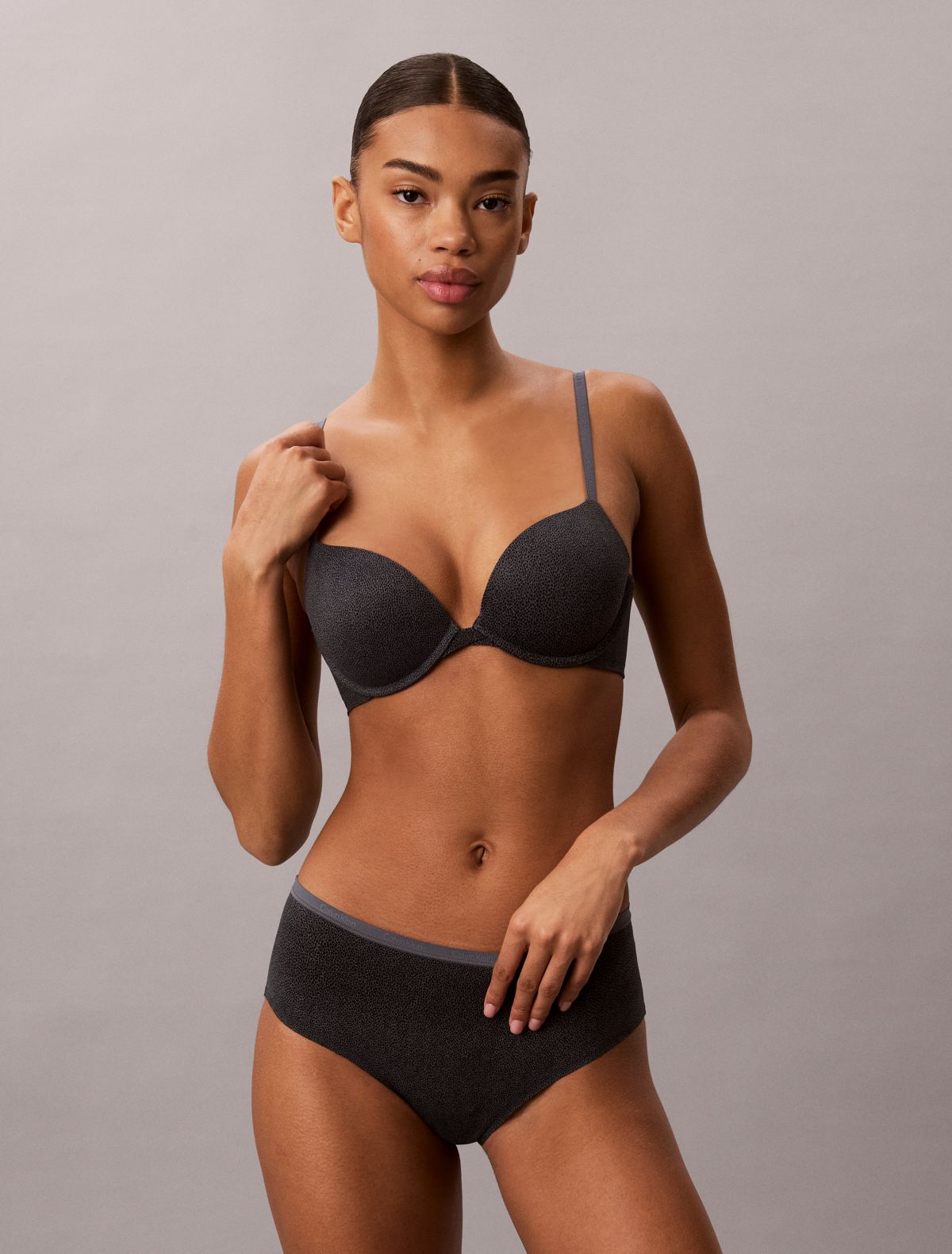 Perfectly Fit Push Up Plunge Bra - Stingray