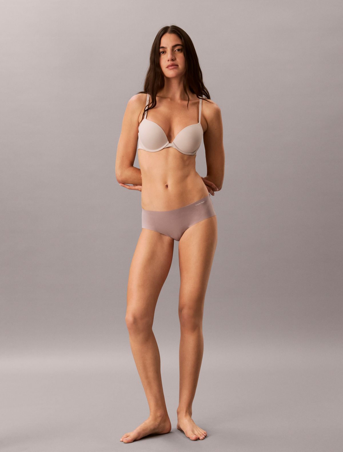 Perfectly Fit Push Up Plunge Bra - Ashes Of Roses